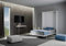 IMAGO FACTORY Kento – Klappbett, Funktionsbett, Schrank mit Französischem Klappbett, Wandbett, Platzsparend Bett, Matratze Nicht Enthalten, das Bett Kommt Zerlegt an, Weisse Asche
