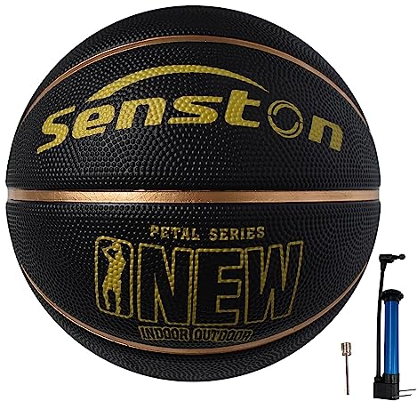 Senston Basketball Größe 5 Draußen, Anfänger Basketbälle für Indoor und Outdoor