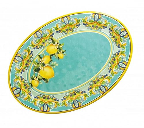 BRANDANI VASSOIO OVALE CITRUS MELAMINA 52963