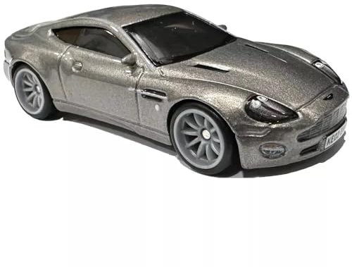 Hot Wheels 007 JAMES BOND Modellauto ASTON MARTIN VANQUISH Die Another Day - Die Cast Maßstab 1:64 - Länge 7 cm - JBL55 - Serie Pop Culture