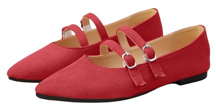 Scarpe casual da donna – Basket senza lacci da donna a indossare Ballerine a punta a punta casual sneakers piatte vintage sneaker leggere per esterni Ballerina
