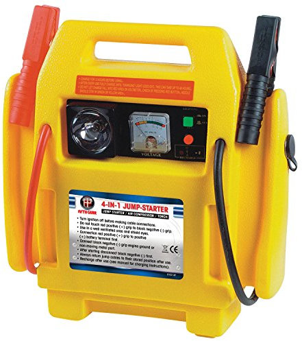 Top Tech 529771111 3 In 1 Booster Pack 12V Air Compressor 400 Amp 1000 Amp Peak