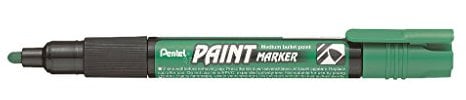 Pentel Paint Marker Marqueur peinture couvrante à Pointe conique moyenne Vert