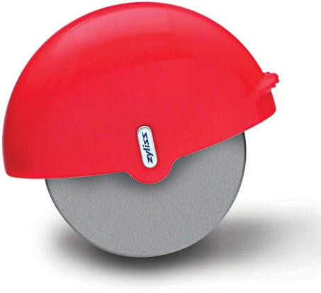 Zyliss Pizzarad - Handheld Pizzaschneider mit abnehmbarer Klinge - Pizzaschneider aus Kunststoff mit Edelstahlklinge - Küchenwerkzeug und Gadget für Rechts- und Linkshänder - Spülmaschinenfest