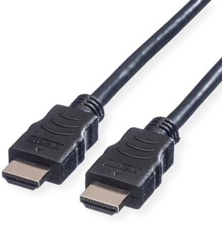 VALUE HDMI High Speed Kabel mit Ethernet, schwarz, 2 m