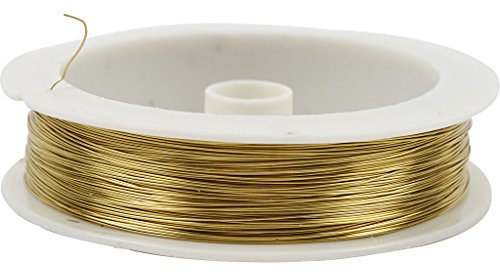 Art-Manufacture-Design - Filo d'ottone, spessore: 0,3 mm, lunghezza: 70 m