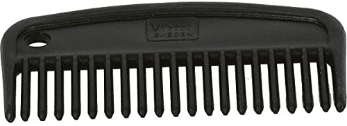 Shires Equestrian - Shires Large Plastic Mane Comb - Black - Size: Onesize