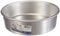 Pentole Agnelli Linea Pasticceria e Pizza Tortiera Conica in Alluminio con Orlo (H 8 Cm), Argento, 30 cm