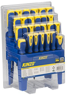 Kinzo 53839 Jeu de tournevis 26 pièces