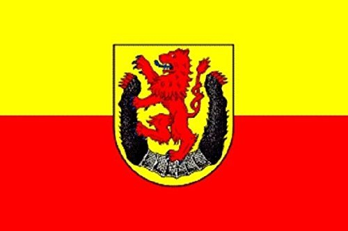 U24 Aufkleber Landkreis Diepholz Flagge Fahne 8 x 5 cm Autoaufkleber Sticker