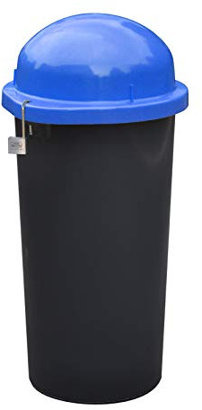KUEFA Mülleimer/Gelber Sack Ständer - abschließbar (Blau)