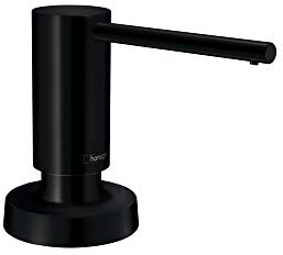 hansgrohe Bad- und Küchenspüle Seifenspender Talis 10,2 cm, moderner Seifenspender in mattem Schwarz, 40448671