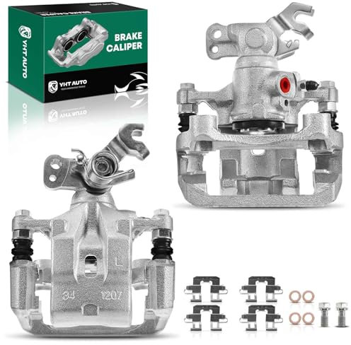 Set of 2 Rear Brake Caliper Assembly Replacement for Ford Fusion Lincoln MKZ Zephyr Mazda 6 Mercury Milan