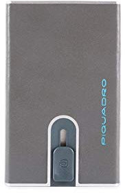 PIQUADRO Blue Square Porta carte di credito RFID pelle 6 cm