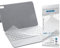 Digi-Tatoo Protezione tastiera ultrasottile compatibile con Magic Keyboard per iPad Air 11 (M3)/Magic keyboard per iPad Pro 11(M4)/Magic Keyboard Folio per iPad (A16)/IPAD 10, Italiano/Europeo