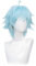 ZLYY Cosplay Perücken Beidou Half Braided Long Straight Brown Girls Synthetic Hair Halloween Karneval Party with Wig Cap Chongyun