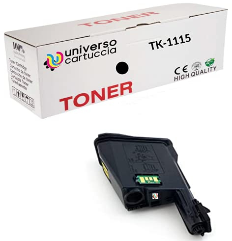 universo cartuccia 1T02M50NL1 TK-1115 1x Toner kompatibel mit Kyocera ECOSYS FS-1041, FS-1220MFP, FS-1320MFP (1 TK1115)