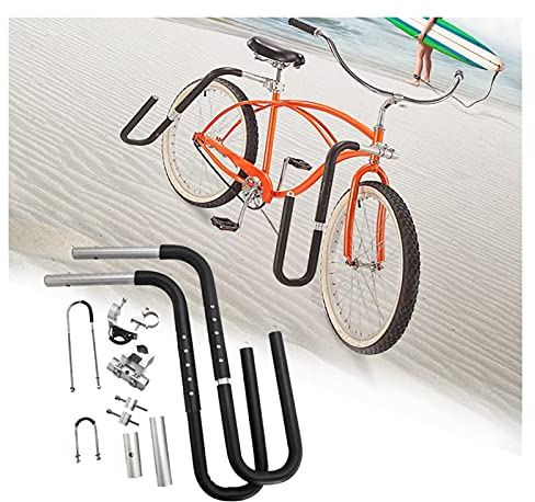 YZ-LIANG Motor Moped Scooter Surf Rack Motorrad Fahrrad Surfbrett Rack Einstellbare Surfen Wakeboard Rack Aufhänger Trägerhalterung Halterung (Colore : Upgraded Bicycle)