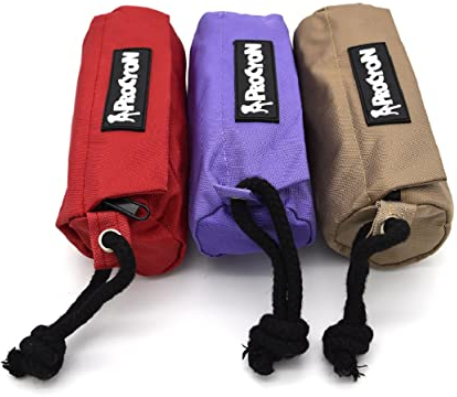 NATIV Futterbeutel für Hunde im 3er Set, Apportierdummy für Hundetraining, Leckerlibeutel
