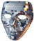 LIANGLIDE Disco Ball Glitzer Maske Halloween Gesichtsbedeckung Festival Maskerade für DJ Bühne Bar Party - Unisex-Erwachsene
