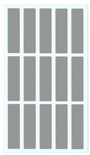 105 Pezzi Adesivo da grattare adesivi,Gratta e Vinci,Etichette Gratta e Vinci,Rettangole Etichette Gratta e Vinci Adesivo,Grigio,per Cartoline, Regalo a Sorpresa