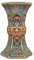 AMITVA Chinesische Keramikvase, weiß, groß, chinesische Vase, Porzellan, Blumenvase, chinesische antike Keramikvasen, traditionelle dekorative Vase, F hoch, 31 cm