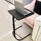 OHMG Table d'appoint légère,Table de Lit pour Ordinateur Portable,Table Canapé pour Ordinateur,Réglable en Hauteur,Bureau Debout, Table d'ordinateur Mobile,Pliable