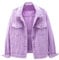 sandbank Veste en jean léger en coton denim pour femme, Style #3 violet, 44
