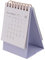 NAMOARLY 2021 2022 Kalender 2021 Schreibtischkalender Fürs Büro Jahreskalender Standkalender 2020 Bürokalender 2020-2021 Tischstaffelei Violett Aufkleber Koreanische Version Fräulein Papier
