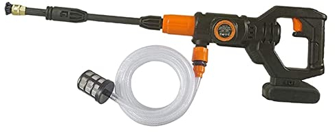 KASUISE Lavadora a presión inalámbrica Lavadora inalámbrica portátil de 20 V Lavadora a presión portátil con Accesorios adecuados para Lavar Autos/cercas/revestimientos