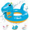 POPOYU Pool Inflatables Pool Floats,Inflatable Swimming Rings for Adults Kids,Pool Tubes Swimming Pool Toys Rubber Ring for Swimming Pool Beach Party Decorations,Kids Summer Gifts(58cm Dinosaur)