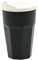benderstore Kaffeebecher to go | mit Deckel und Trinköffnung | 2er Set | Bruchfest | 300 ml | Coffee | Made in Germany | schwarz