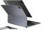 doqo 7 in 1 Hub Magic Keyboard Case per iPad Air 13 (M2) 2024, iPad Pro 12.9 (6,5,4,3° Gen) con docking station/trackpad, HDMI Extend, 7 colori retroilluminati in lega di alluminio