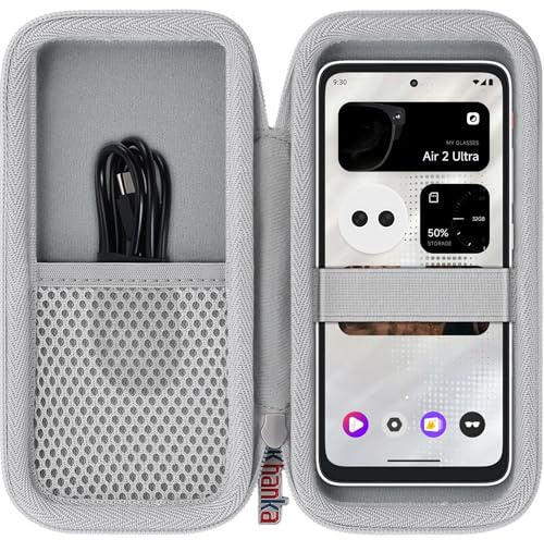 Khanka Hartschalenetui für XREAL Beam Pro mit Trageband | Für XREAL Beam Pro;schützendes Hartschalenetui mit Trageband,Nur Etui