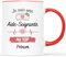CADEAU PLUS Mug Personnalisé Prénom - Je Suis Une Aide-Soignante Au Top - Idée Cadeau Pour Collègue De Travail