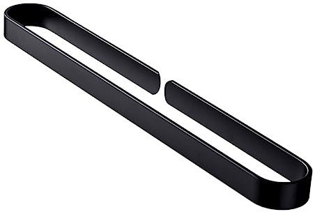 ANDRESLAD Porte-serviettes autocollant 50 cm sans perçage sans perçage - Anneau porte-serviettes mural et étagère pour salle de bain 1 pièce