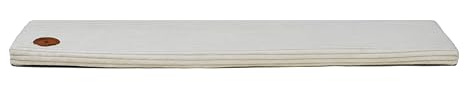 Prime Katzen Fensterliege Für Katzen, Fensterbank mit Einer Rutschfesten Rückseite, Katzenbett Fensterbank 50cm x 20cm Europäischen Union hergestellt (Creme, 100 x 20 x 3 cm)