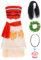 Prinzessin moana Kostüm Damen Ozean Vaiana Kostüm Erwachsene Prinzessin Kleid für Faschingskostüme Geburtstagsfeier Dress Up Zubehör für Karneval UX011M
