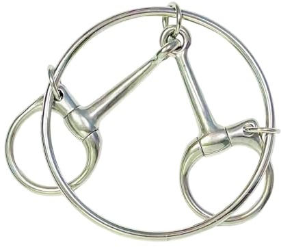 Chatonshen Horse Bit with Water Bridle, Easy Control, Training Tool