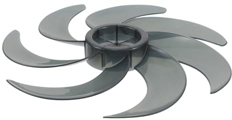 Housoutil Pales de Ventilateur Universelles 30 CM 7 Lames en Plastique Haute Résistance Remplacement pour Ventilateur de Plafond Pied Hélice D’Intérieur Silencieuse et Étanche