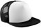 Beechfield b645b Junior Kids Vintage Snapback Trucker Cap Schwarz/Weiß