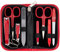 3 Swords Germany - brand quality 8 piece manicure pedicure grooming kit set for professional finger & toe nail care scissors clipper fashion leather case in gift box, Made by 3 Swords (000392)