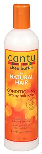 Cantu Natural Hair Condition Creamy Hair Lotion 12oz (2 Pack) by Cantu