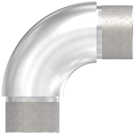 Rohrbogen 90° rund, für Rohr 33,7 x 2,0mm