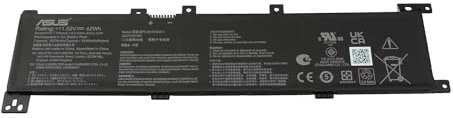 0B200-02560000 Original Asus Batterie 42Wh pour VivoBook Pro 17 N705UD, N705UN, 17 X705UB, 17 X705MA, 17 X705UF, P1700UQ, F705UV, R702UV