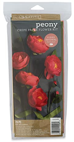 Creativity Street LG40006 Krepppapier Flower Kit-Peonies