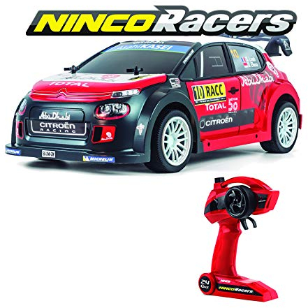 Ninco - Funkgesteuertes Auto mit 500 mAh Li-Ion Akku und Ladegerät enthalten. Citroën C3 WRC (NH93150)