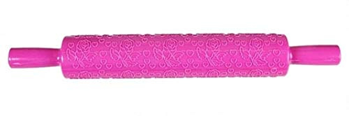 Mattarello con decorazioni cuori rose Biscotti PVC Cake Design Idea Regalo originale ottima qualità emboss dolci pasticceria romantico floreale dessert cucina