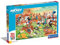 Clementoni 23759 Maxi Mickey & Friends – Puzzle 104 Teile ab 4 Jahren, farbenfrohes Kinderpuzzle mit extra großen Puzzleteilen, Geschicklichkeitsspiel für Kinder