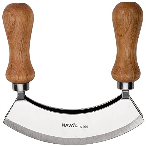 NAVA Hackmesser | 13,5 CM | Kräuterschneider Wiegemesser